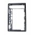Lcd Frame Middle Chassis For Sony Xperia Tablet Z Wifi White By - Maxbhi Com