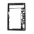 Lcd Frame Middle Chassis For Sony Xperia Tablet Z Wifi White By - Maxbhi Com