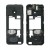 Lcd Frame Middle Chassis For Nokia 208 Dual Sim White By - Maxbhi Com
