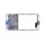 Lcd Frame Middle Chassis For Hp Slate6 Voicetab Black By - Maxbhi Com