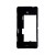 Lcd Frame Middle Chassis For Nokia Lumia 635 Rm975 White By - Maxbhi Com