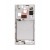 Lcd Frame Middle Chassis For Nokia Lumia 830 Rm984 White By - Maxbhi Com