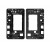Lcd Frame Middle Chassis For Samsung Galaxy Tab 4 8 0 Black By - Maxbhi Com