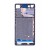 Lcd Frame Middle Chassis For Sony Xperia Z3 Plus Dual White By - Maxbhi Com
