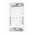 Lcd Frame Middle Chassis For Htc Desire 826x Cdma Gsm Grey By - Maxbhi Com
