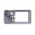 Lcd Frame Middle Chassis For Acer Liquid Z520 Black By - Maxbhi Com