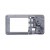 Lcd Frame Middle Chassis For Acer Liquid Z520 White By - Maxbhi Com