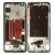 Lcd Frame Middle Chassis For Oneplus Nord Grey By - Maxbhi Com