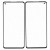 Replacement Front Glass For Oppo Reno 4 Pro Black By - Maxbhi Com