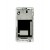 Lcd Frame Middle Chassis For Lg Stylus 2 Plus White By - Maxbhi Com