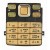 Keypad For Nokia 6300 - Golden