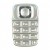 Keypad For Nokia 6085 Latin Silver - Maxbhi Com