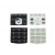 Keypad For Nokia N93 Latin Aluminium Grey - Maxbhi Com