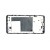 Lcd Frame Middle Chassis For Itel A44 Power Black By - Maxbhi Com
