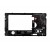 Lcd Frame Middle Chassis For Lg Optimus L5 Dual E612 White By - Maxbhi Com