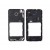 Lcd Frame Middle Chassis For Huawei Ascend Y300 Black By - Maxbhi Com