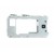 Lcd Frame Middle Chassis For Samsung C3592 With Dual Sim Silver By - Maxbhi Com