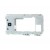 Lcd Frame Middle Chassis For Samsung C3592 With Dual Sim Silver By - Maxbhi Com