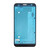 Lcd Frame Middle Chassis For Asus Zenfone 2 Laser Ze551kl White By - Maxbhi Com