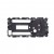 Lcd Frame Middle Chassis For Asus Zenfone Zoom Zx550 White By - Maxbhi Com