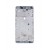 Lcd Frame Middle Chassis For Bq Aquaris U Plus White By - Maxbhi Com