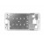 Lcd Frame Middle Chassis For Meizu Pro 6 Plus White By - Maxbhi Com