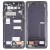 Lcd Frame Middle Chassis For Tcl 10 Pro Grey By - Maxbhi Com