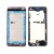 Lcd Frame Middle Chassis For Htc Desire 700 Dual Sim Black By - Maxbhi Com