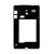 Lcd Frame Middle Chassis For Samsung Galaxy Tab E Black By - Maxbhi Com