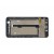 Lcd Frame Middle Chassis For Xolo Q3000 White By - Maxbhi Com