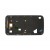 Lcd Frame Middle Chassis For Motorola Moto E Dual Sim 2nd Gen White By - Maxbhi Com