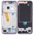 Lcd Frame Middle Chassis For Xiaomi Redmi 10x 5g Blue By - Maxbhi Com