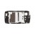 Lcd Frame Middle Chassis For Nokia Lumia 710 White Fuchsia By - Maxbhi Com