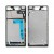 Lcd Frame Middle Chassis For Sony Xperia Z3 Copper By - Maxbhi Com