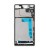 Lcd Frame Middle Chassis For Sony Xperia Z3 White By - Maxbhi Com