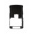 Lcd Frame Middle Chassis For Blackberry 8830 World Edition Black By - Maxbhi Com