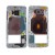 Lcd Frame Middle Chassis For Samsung Galaxy S6 Edge Plus Usa White By - Maxbhi Com