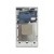 Lcd Frame Middle Chassis For Sony Xperia E White By - Maxbhi Com