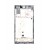 Lcd Frame Middle Chassis For Infinix Zero 3 X552 Blue By - Maxbhi Com