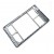 Lcd Frame Middle Chassis For Google Nexus 7c 2012 32gb Wifi And 3g 1st Gen Black By - Maxbhi Com