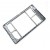 Lcd Frame Middle Chassis For Google Nexus 7c 2012 32gb Wifi And 3g 1st Gen White By - Maxbhi Com