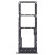 Sim Card Holder Tray For Infinix Note 7 Lite Grey - Maxbhi Com