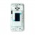 Lcd Frame Middle Chassis For Motorola Moto G Dual Sim 3rd Gen White By - Maxbhi Com