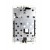 Lcd Frame Middle Chassis For Acer Iconia Tab 8 A1840fhd Silver By - Maxbhi Com