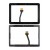 Touch Screen Digitizer For Samsung Galaxy Tab 2 10 1 P5100 Black By - Maxbhi Com