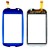 Touch Screen Digitizer For Samsung S7550 Blue Earth Blue By - Maxbhi Com