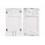 Lcd Frame Middle Chassis For Lenovo Tab 2 A8 Lte 8gb White By - Maxbhi Com