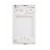 Lcd Frame Middle Chassis For Lenovo Tab 2 A8 Lte 8gb White By - Maxbhi Com