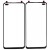 Replacement Front Glass For Oppo F17 Pro Black By - Maxbhi Com