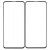 Replacement Front Glass For Asus Zenfone 7 Zs670ks Black By - Maxbhi Com